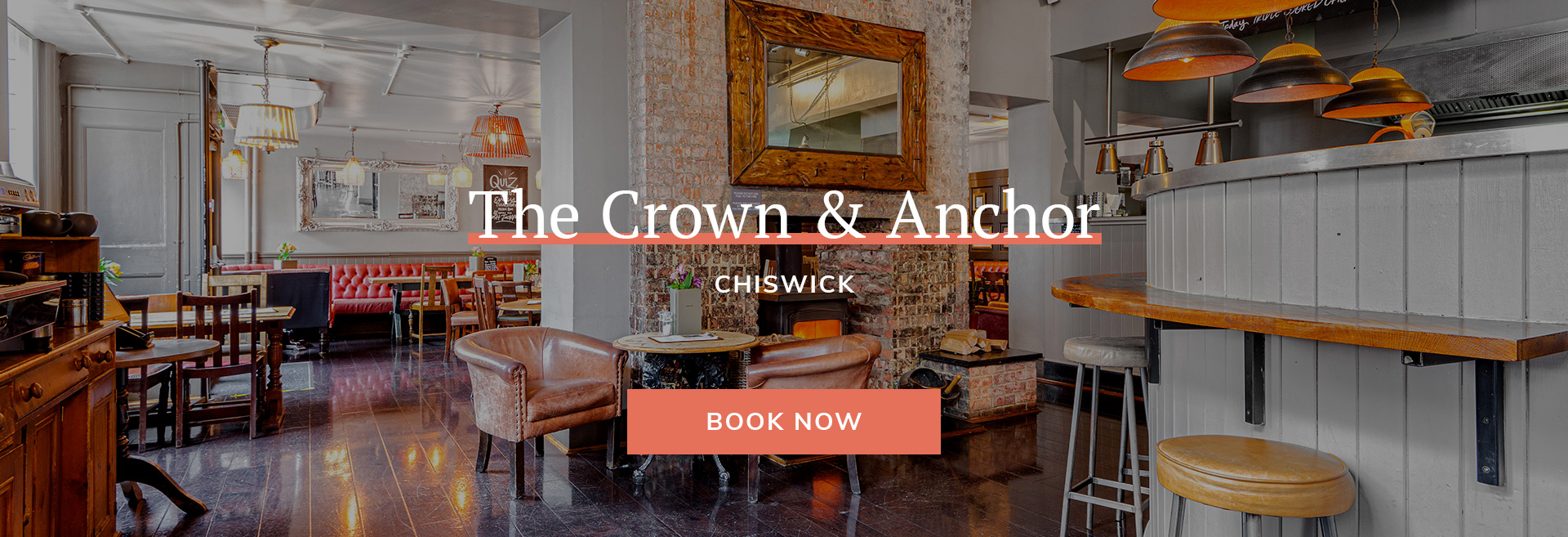 Come down to your local pub at The Crown and Anchor Chiswick in London